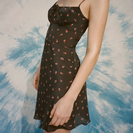 Silk Harmony Mini Dress