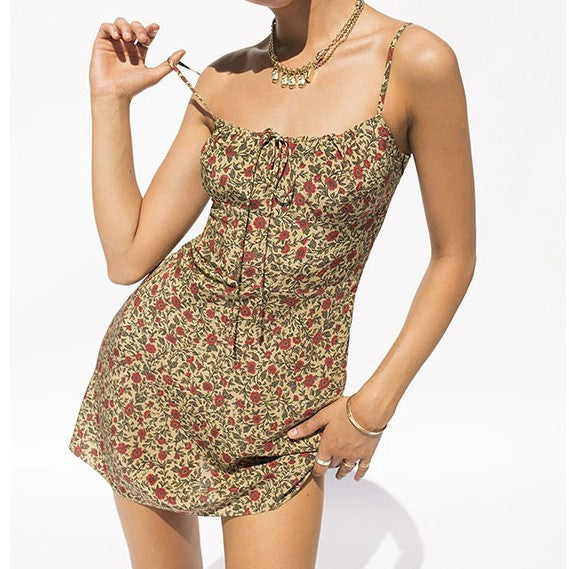 Silk Harmony Mini Dress