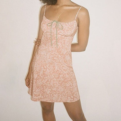 Silk Harmony Mini Dress